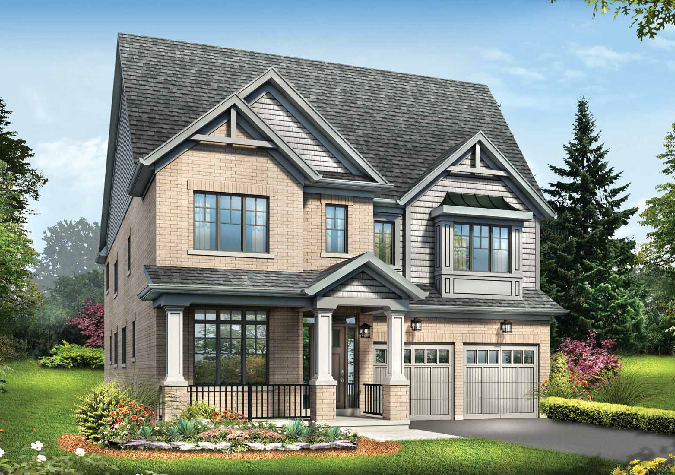 Wentworth 4 bedroom 43' new homes in Whitby